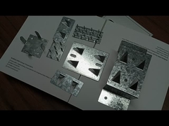 ध्वनिक पैनलों के लिए इम्पालिंग क्लिप