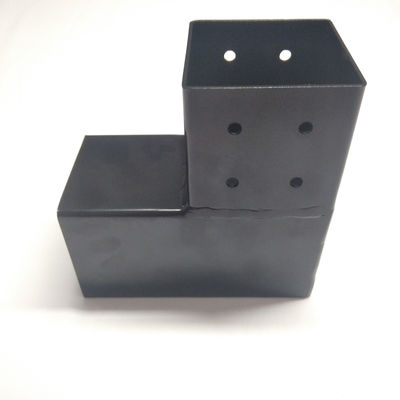 आउटडोर परियोजना DIY ऊंचा 3 रास्ता दाएं कोने ब्रैकेट पिरगोला ब्रैकेट किट