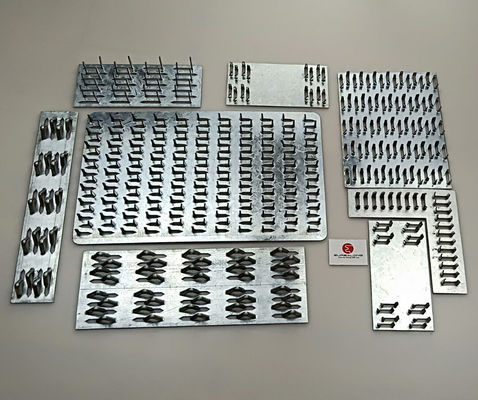 टिकाऊ लकड़ी जोड़ने के लिए जस्ती स्टील धातु लकड़ी कनेक्टर