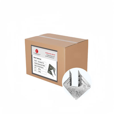 राफ्टर्स के लिए तूफान के बंधन भारी शुल्क जस्ती जार हैंगर लकड़ी के जारों के लिए तूफान के पट्टियाँ लकड़ी के ढांचे